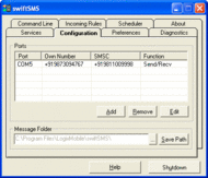 swiftSMS - SMS Gateway & App Software screenshot